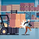 forklift_driver_hitting_colleague_factory_accident_concept_warehouse_logistic_transport_driver_dangerous_injured_worker_storehouse_room_interior_horizontal_vector_illustration