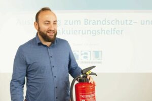 Christoph Ament über die Ausbildung von Brandschutzhelfern