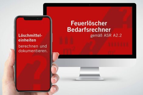 Feuerlöscher-Rechner-App des bvfa