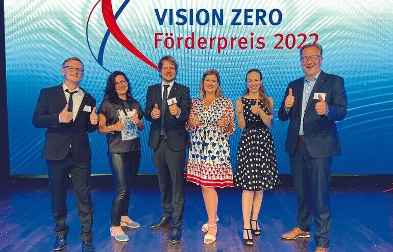 Heel gewinnt Vision Zero Förderpreis der BG RCI