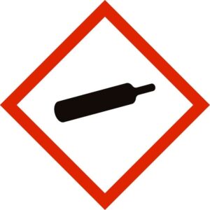 Gefahrenpiktogramm Gasflasche GHS04