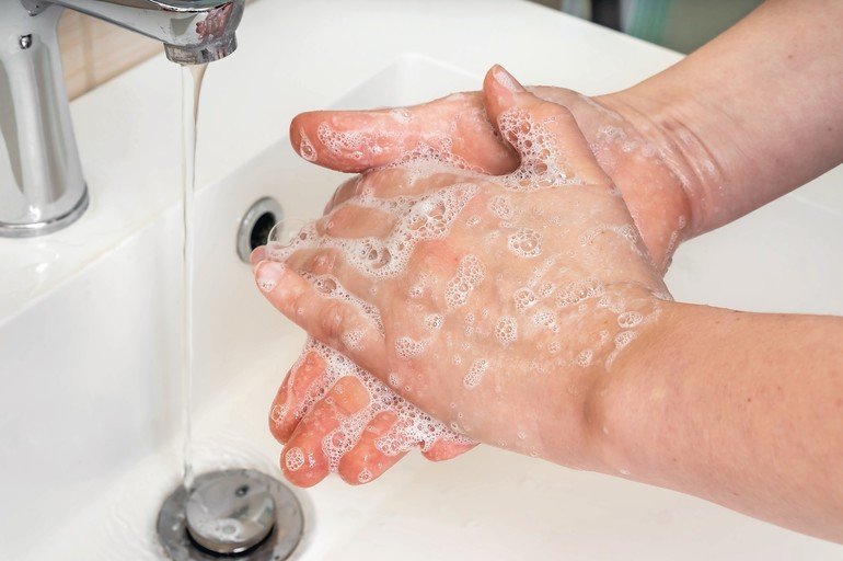 Händewaschen schützt vor Infektionen