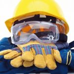Safety_equipment_set,_close_up_on_white