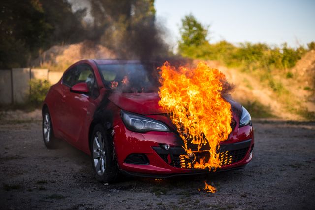 Feuerlöscher sollten auch im Auto und Wohnmobil mitgeführt werden, um Brände frühzeitig zu bekämpfen