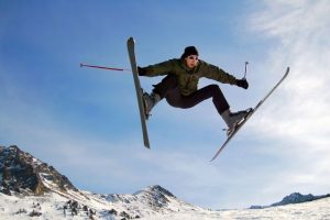 Knochenbrüche beim Skifahren