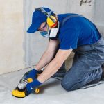 concrete_floor_surface_grinding_with_diamond_cup_grinder_machine
